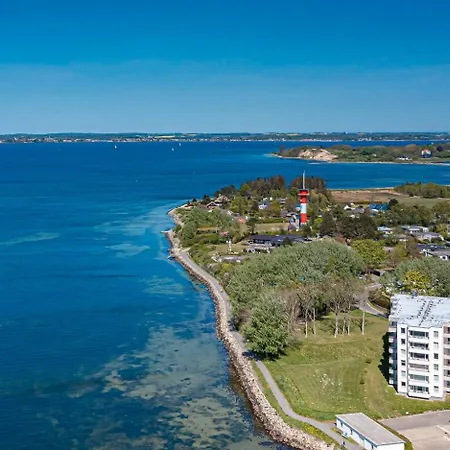 Fewo1846 - Fjordview - Komfortables Studioapartment Mit Balkon Und Meerblick Apartament Glücksburg